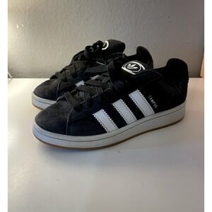 adidas Campus 00s Black White Gum Youth/Women's Size 5.5 Unisex